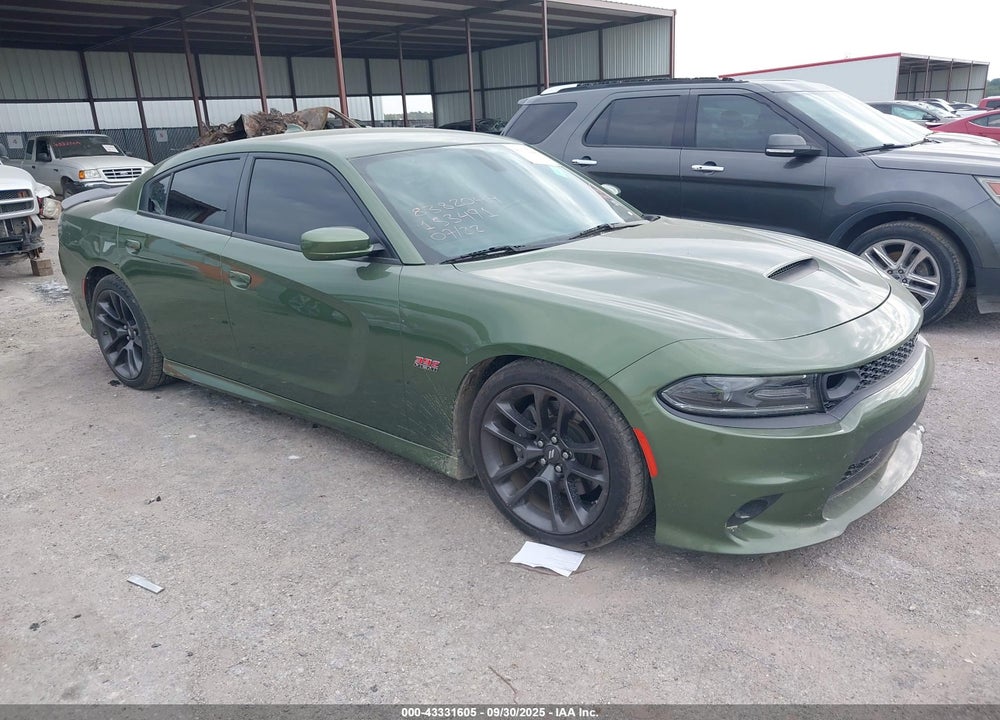 2020 DODGE CHARGER SCAT PACK RWD VIN: 2C3CDXGJ0LH153491