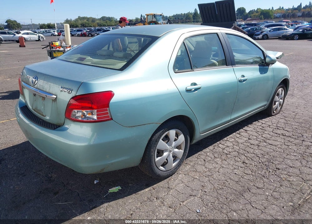 2008 TOYOTA YARIS VIN: JTDBT903081190869