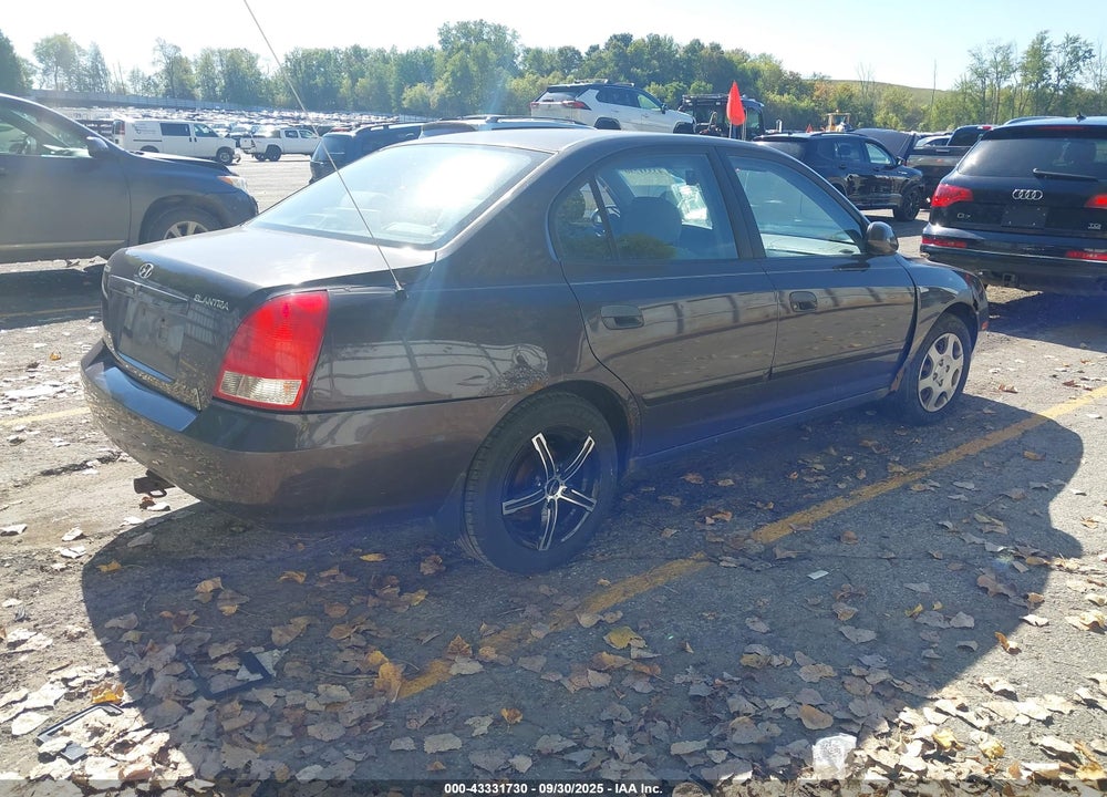 2003 HYUNDAI ELANTRA GLS/GT VIN: KMHDN45D83U485440