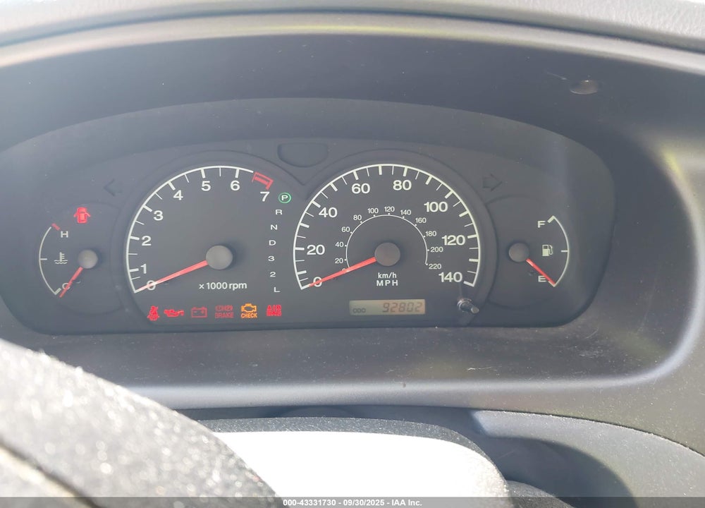 2003 HYUNDAI ELANTRA GLS/GT VIN: KMHDN45D83U485440