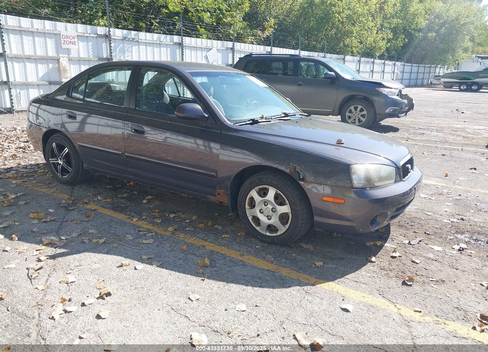 2003 HYUNDAI ELANTRA GLS/GT VIN: KMHDN45D83U485440