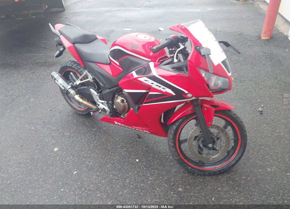 2019 HONDA CBR300 R VIN: MLHNC5107K5500846
