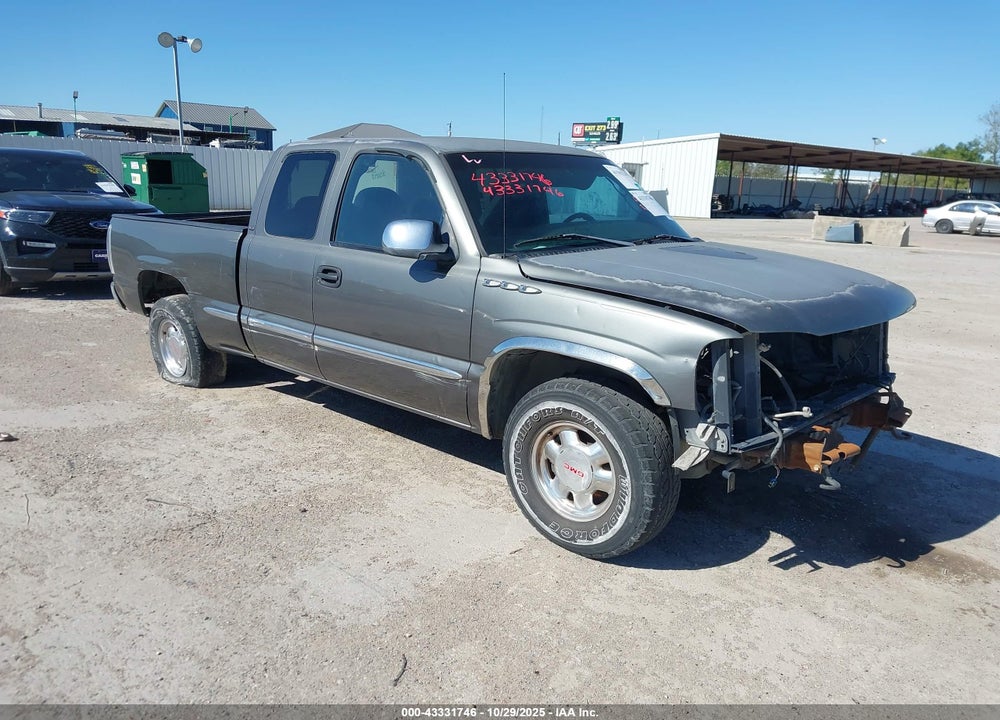 2000 GMC SIERRA 1500 SLE VIN: 1GTEC19V3YZ176243
