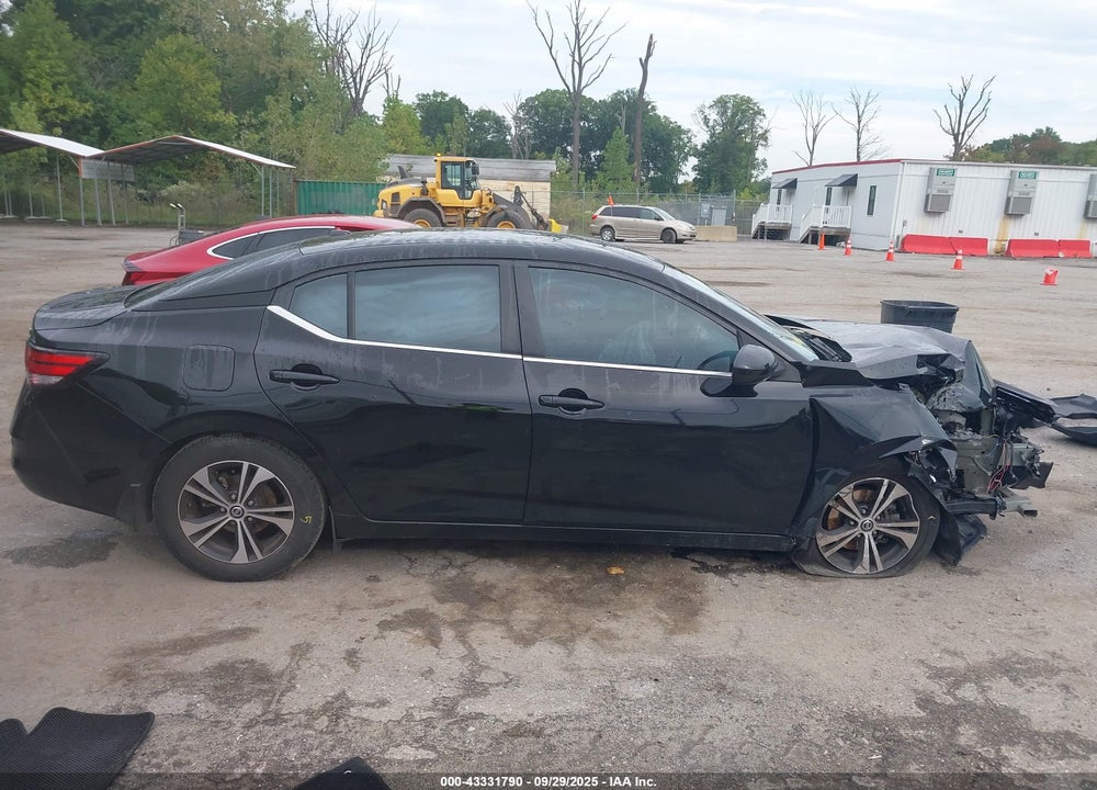 2021 NISSAN SENTRA SV XTRONIC CVT VIN: 3N1AB8CVXMY252535