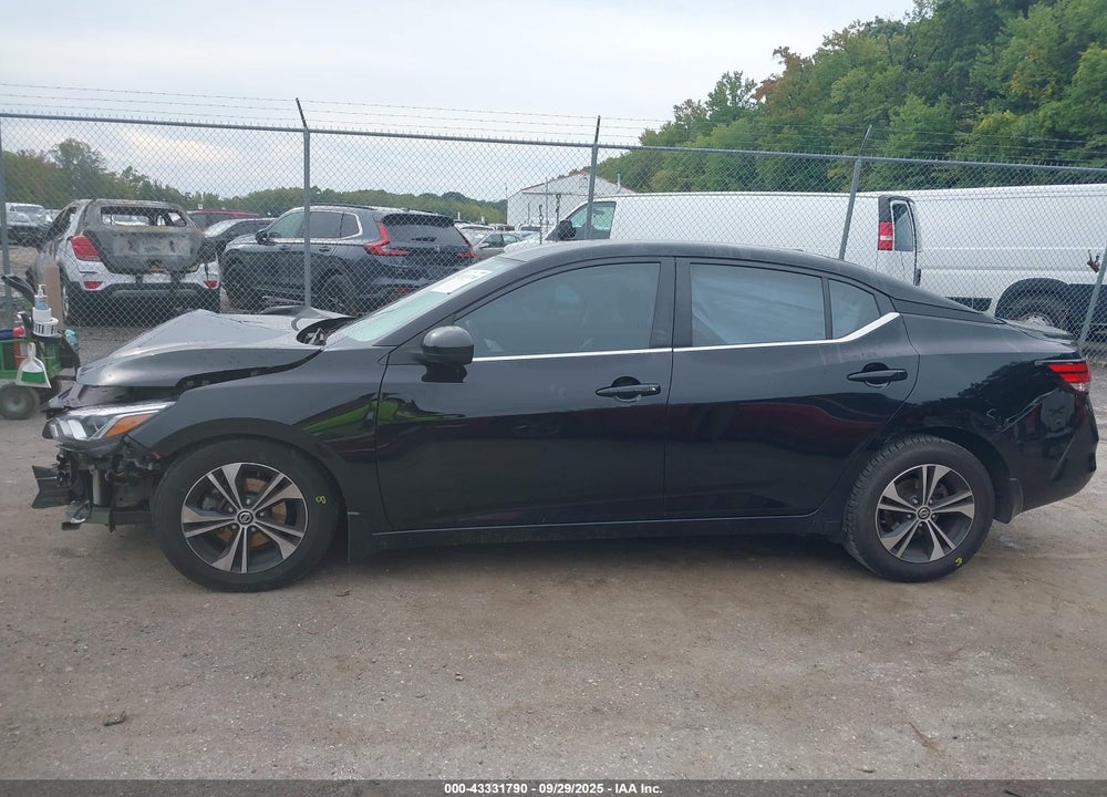 2021 NISSAN SENTRA SV XTRONIC CVT VIN: 3N1AB8CVXMY252535