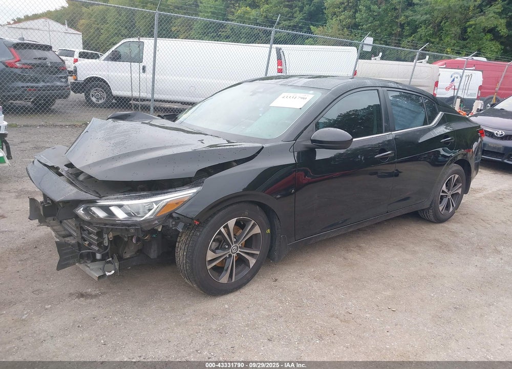 2021 NISSAN SENTRA SV XTRONIC CVT VIN: 3N1AB8CVXMY252535