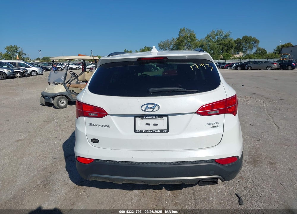 2014 HYUNDAI SANTA FE SPORT 2.4L VIN: 5XYZUDLB2EG228700
