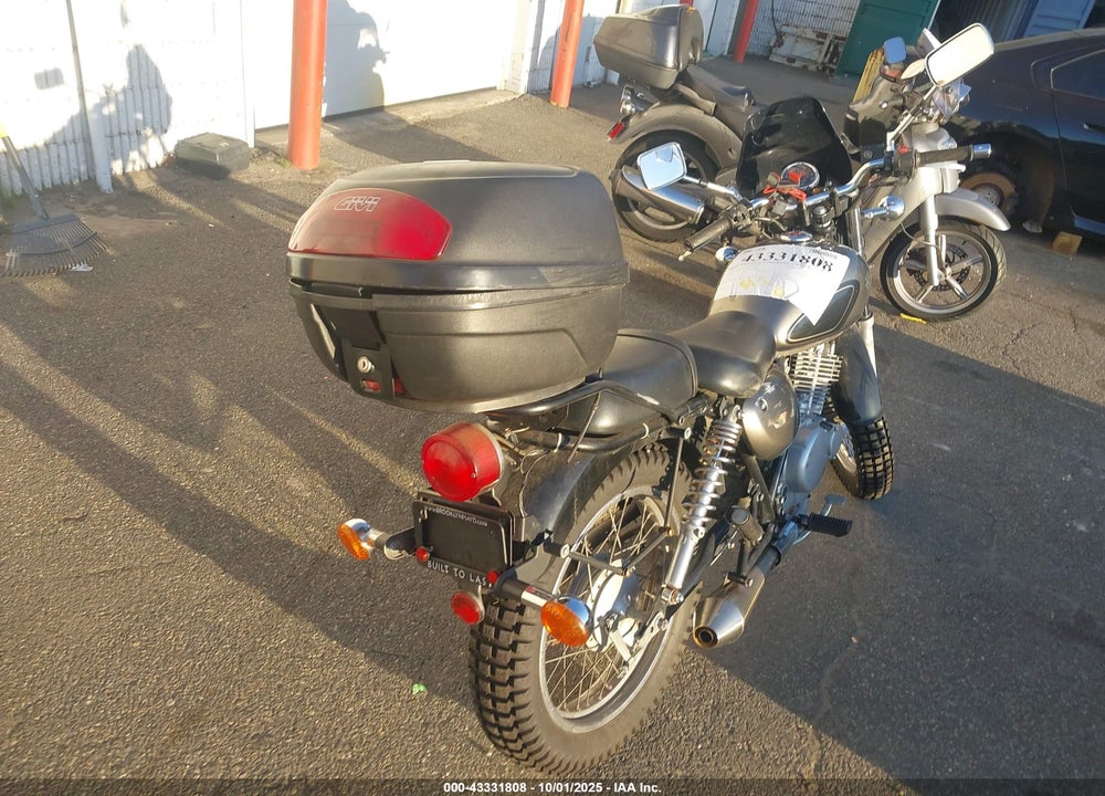 2011 SUZUKI TU250 X VIN: JS1NJ4CA3B2100464