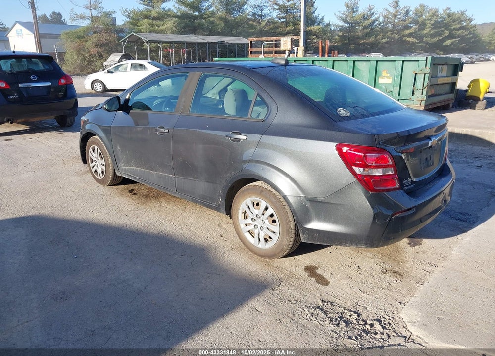 2018 CHEVROLET SONIC LS AUTO VIN: 1G1JB5SG8J4100789