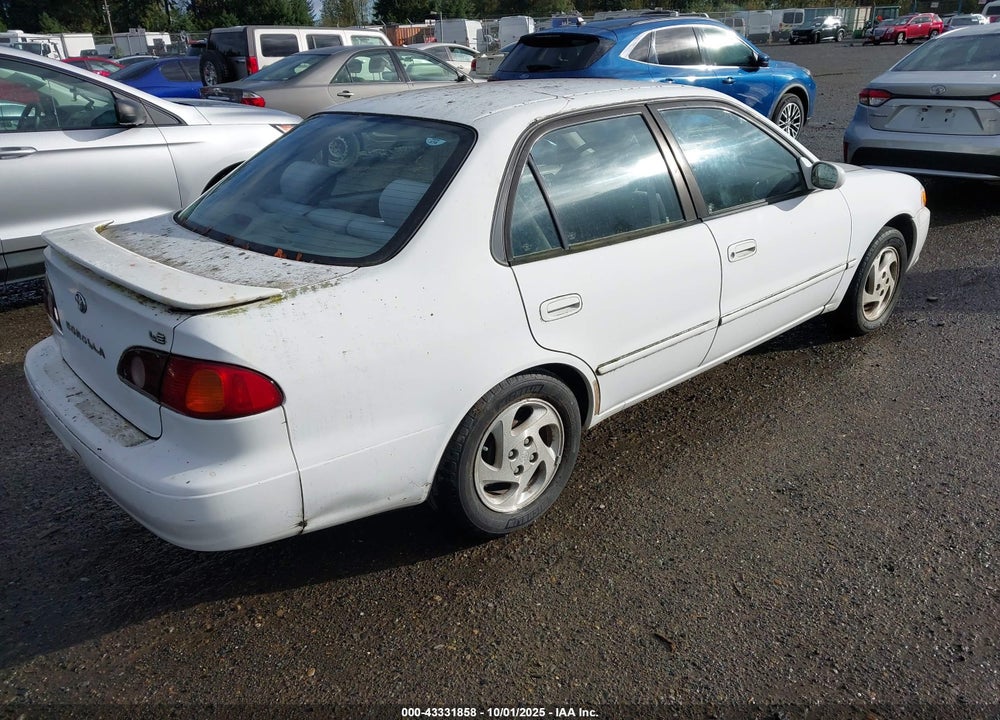 2001 TOYOTA COROLLA LE VIN: 1NXBR12E41Z558209