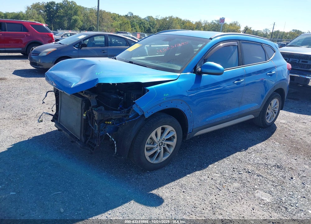 2017 HYUNDAI TUCSON SE VIN: KM8J3CA4XHU397649