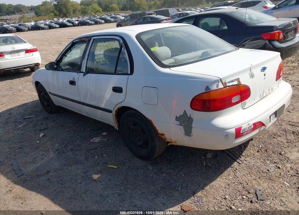 1999 CHEVROLET PRIZM VIN: 1Y1SK5489XZ415562