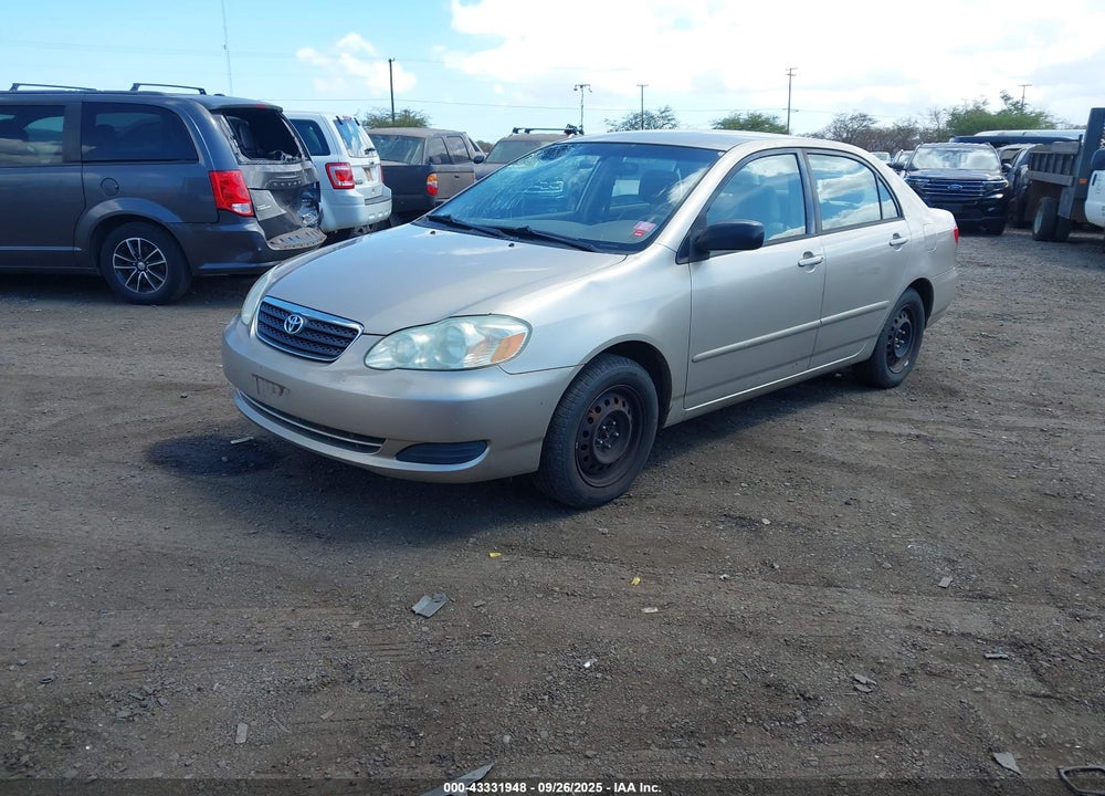 2005 TOYOTA COROLLA LE VIN: 1NXBR32E25Z378907