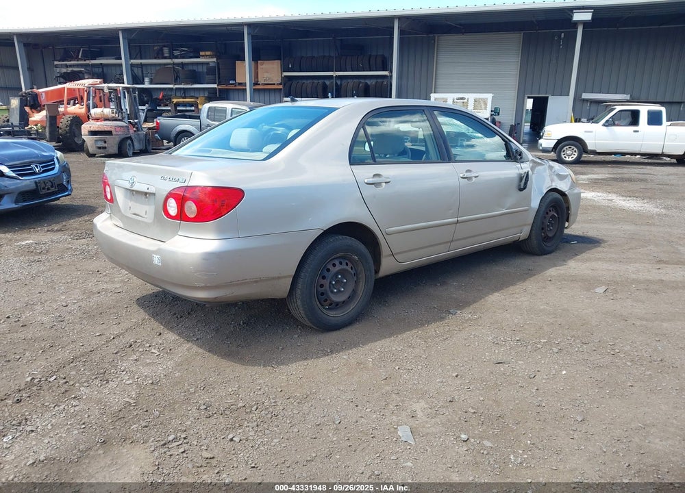 2005 TOYOTA COROLLA LE VIN: 1NXBR32E25Z378907