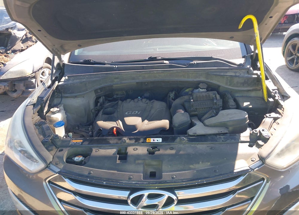 2014 HYUNDAI SANTA FE VIN: 5XYZU3LB7EG226712