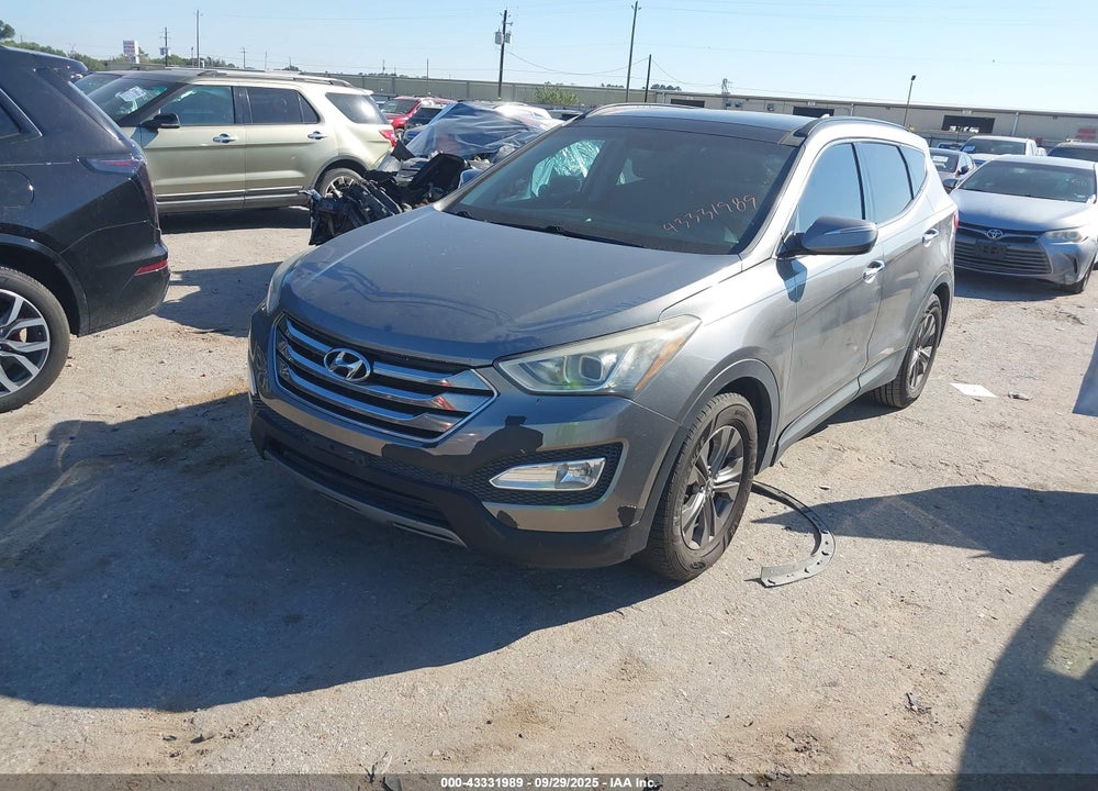 2014 HYUNDAI SANTA FE VIN: 5XYZU3LB7EG226712