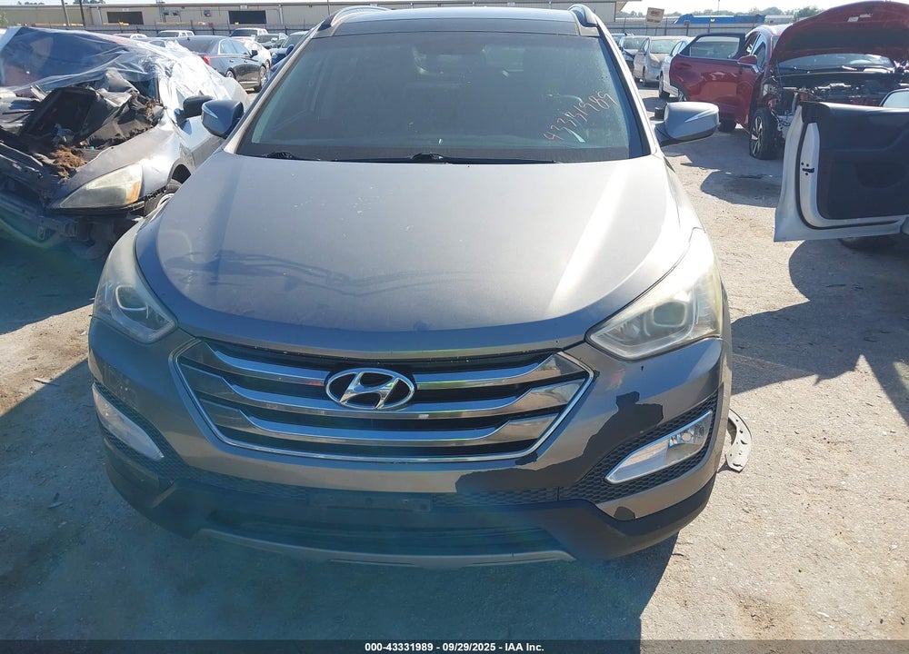 2014 HYUNDAI SANTA FE VIN: 5XYZU3LB7EG226712