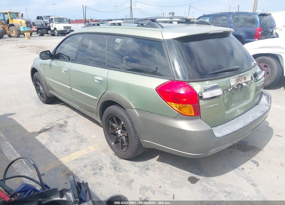 2007 SUBARU OUTBACK 3.0R L.L. BEAN EDITION VIN: 4S4BP86C274304465
