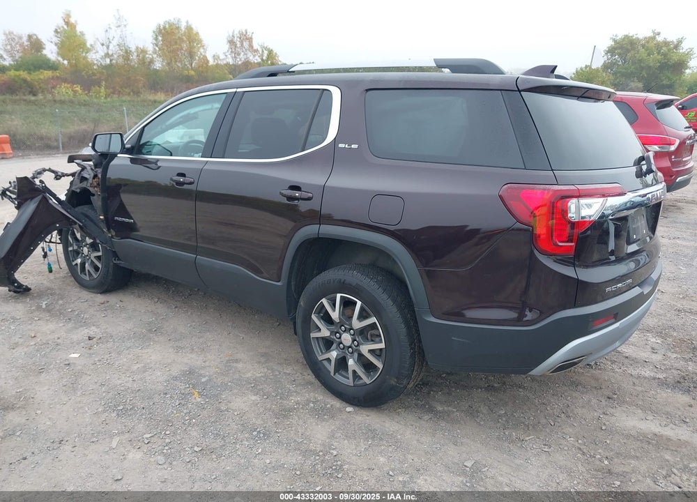 2021 GMC ACADIA AWD SLE VIN: 1GKKNRLS7MZ175248