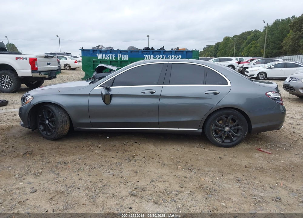 2017 MERCEDES-BENZ C 300 VIN: WDDWF4JB7HR262515