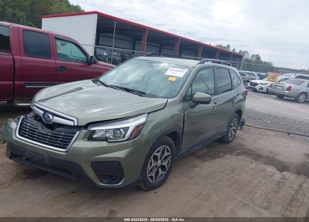 2020 SUBARU FORESTER PREMIUM VIN: JF2SKAGC5LH480715