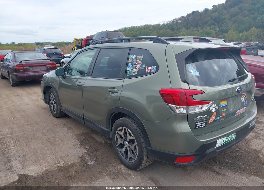 2020 SUBARU FORESTER PREMIUM VIN: JF2SKAGC5LH480715