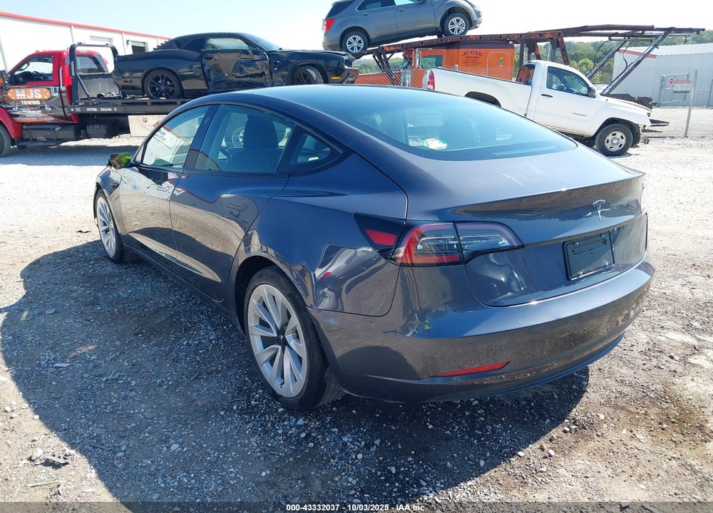 2023 TESLA MODEL 3 REAR-WHEEL DRIVE VIN: 5YJ3E1EAXPF437313