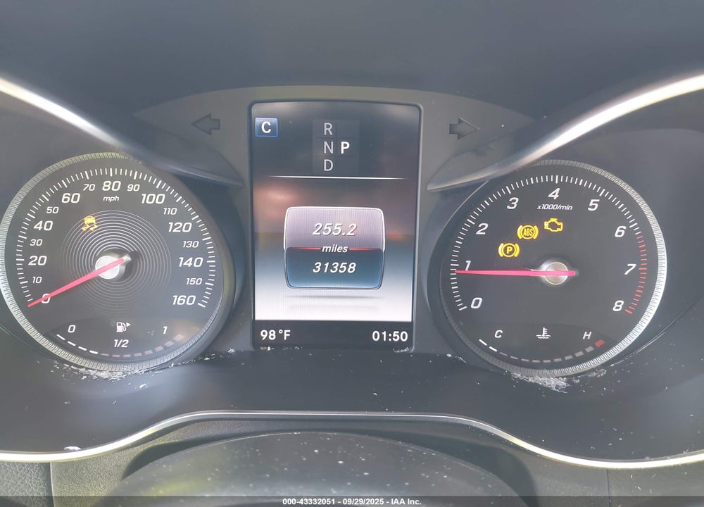 2019 MERCEDES-BENZ GLC 300 VIN: WDC0G4JB9K1002226