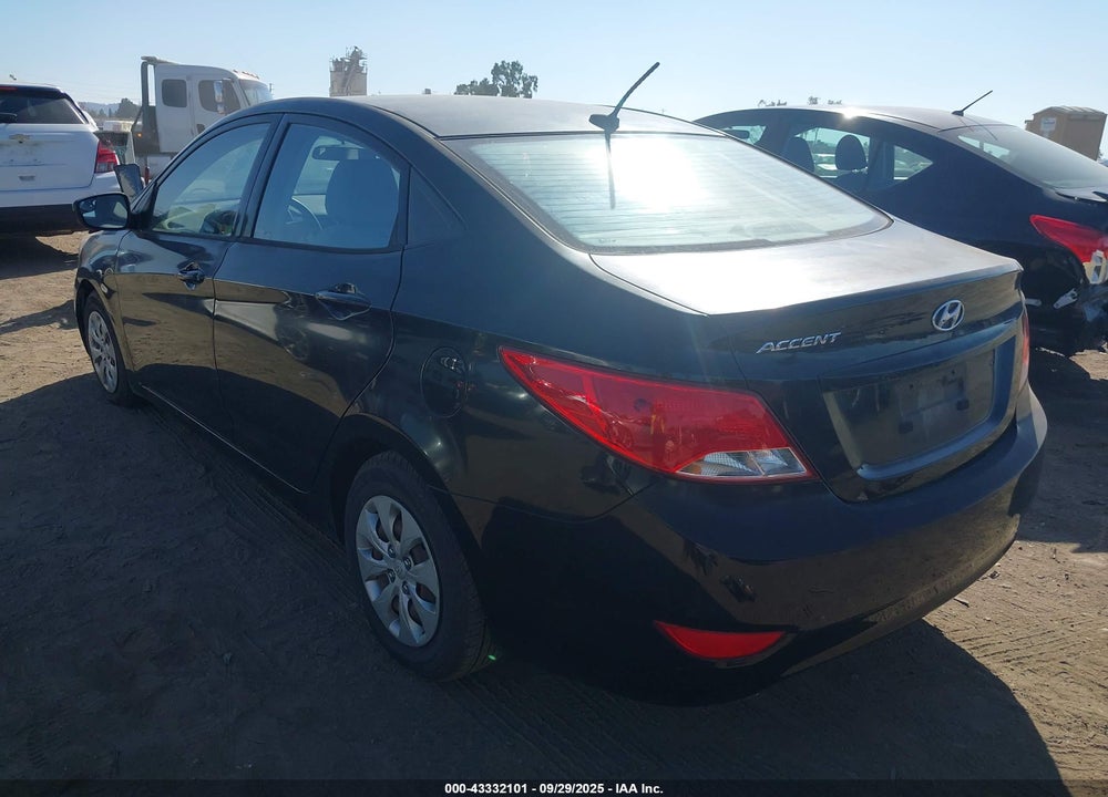 2015 HYUNDAI ACCENT GLS VIN: KMHCT4AE8FU936287