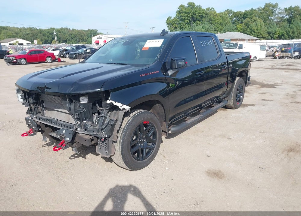 2023 CHEVROLET SILVERADO 1500 4WD SHORT BED RST VIN: 1GCUDEED5PZ199678
