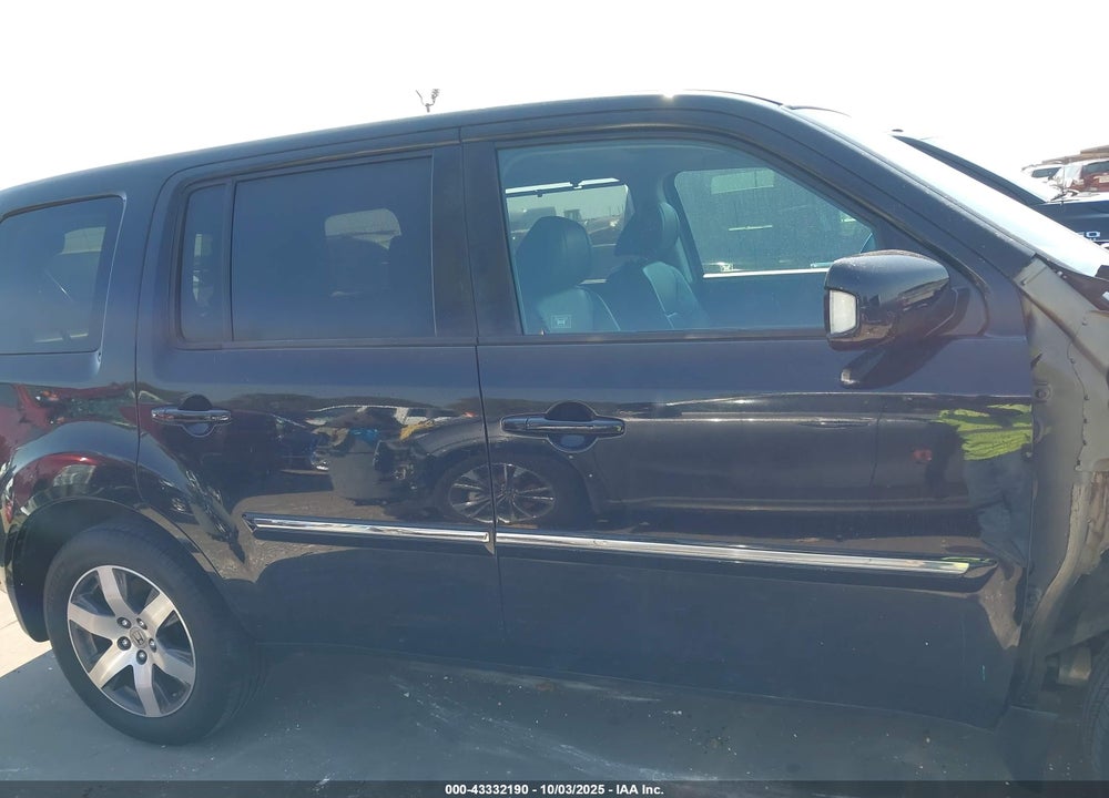 2012 HONDA PILOT VIN: 5FNYF3H98CB040614