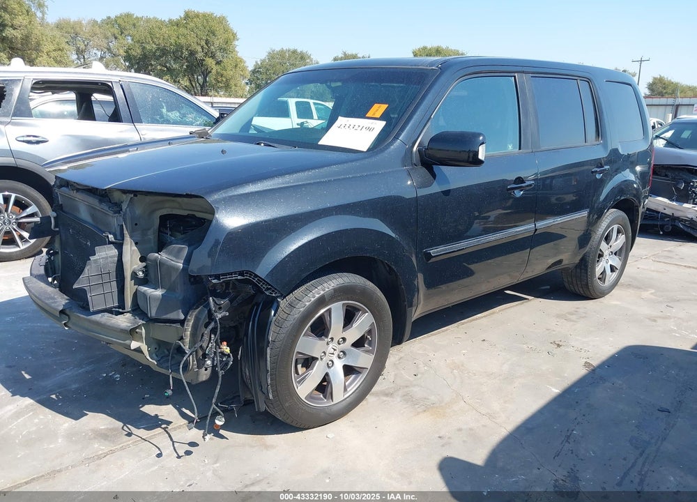 2012 HONDA PILOT VIN: 5FNYF3H98CB040614