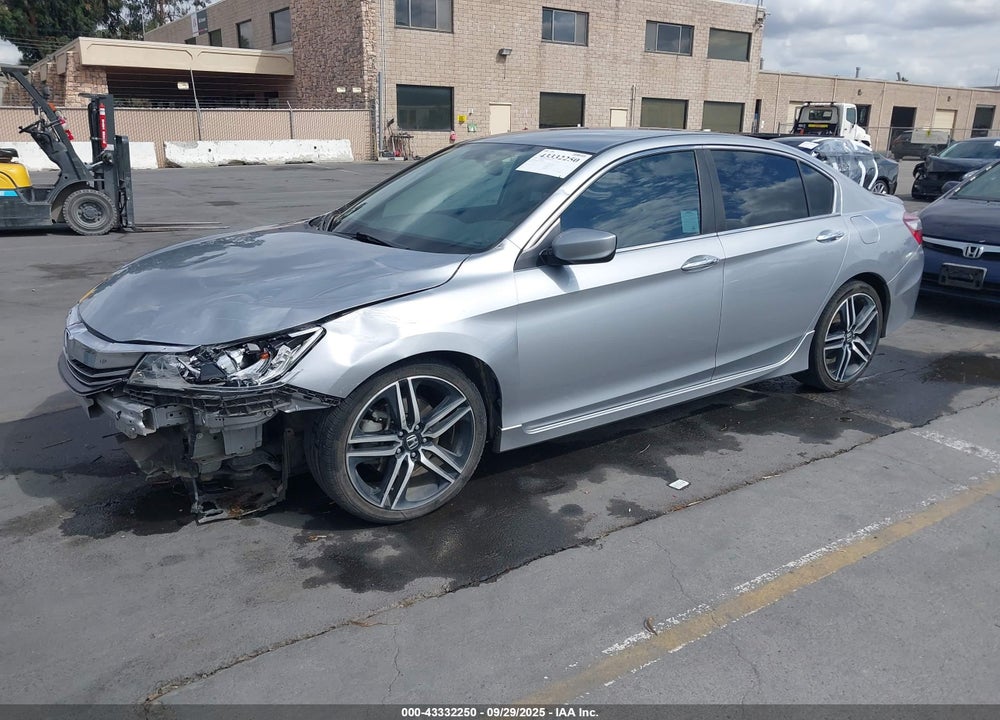 2017 HONDA ACCORD SPORT VIN: 1HGCR2F56HA043783