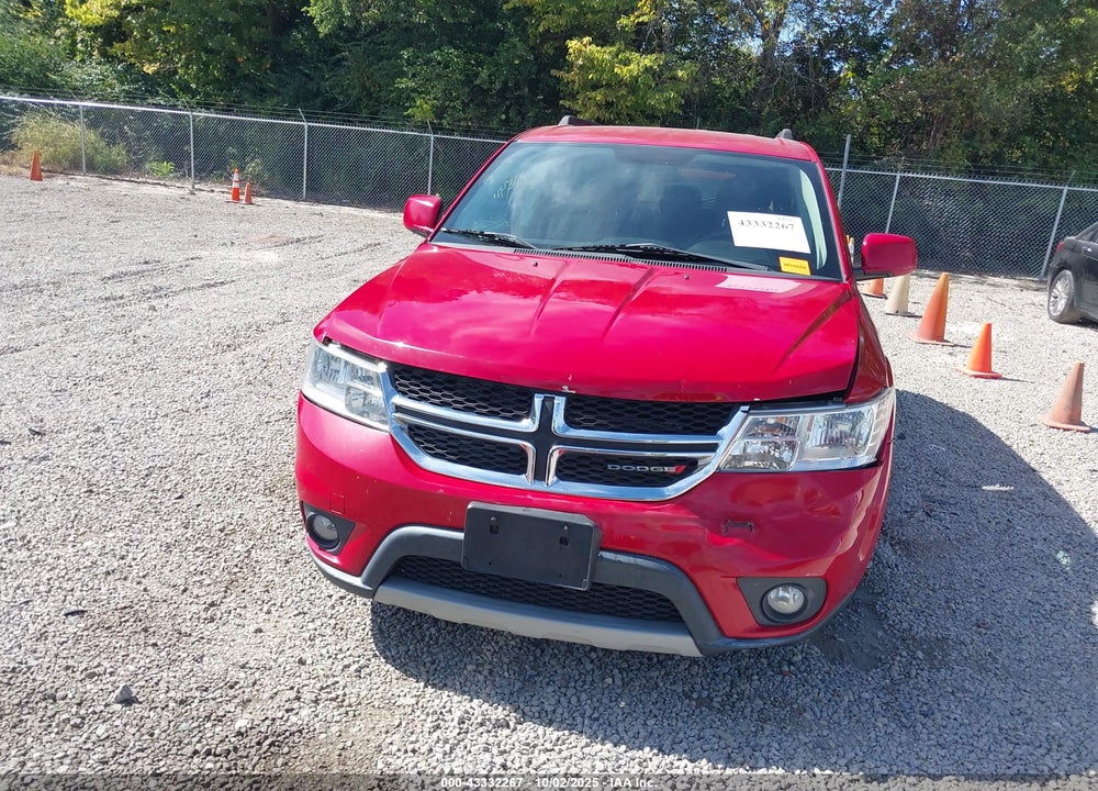 2013 DODGE JOURNEY VIN: 3C4PDCBG0DT587078