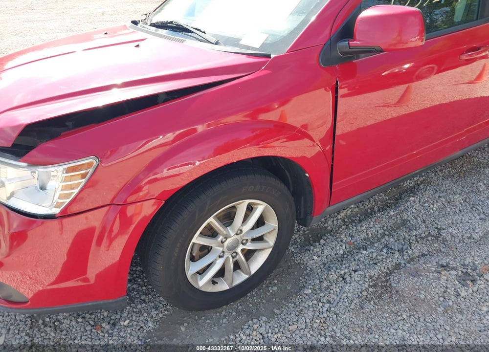 2013 DODGE JOURNEY VIN: 3C4PDCBG0DT587078