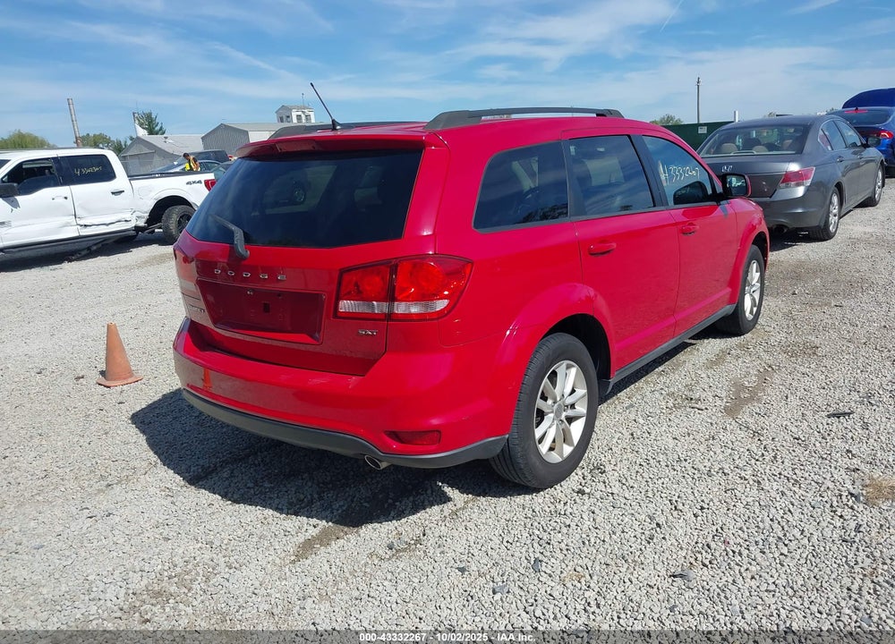 2013 DODGE JOURNEY VIN: 3C4PDCBG0DT587078