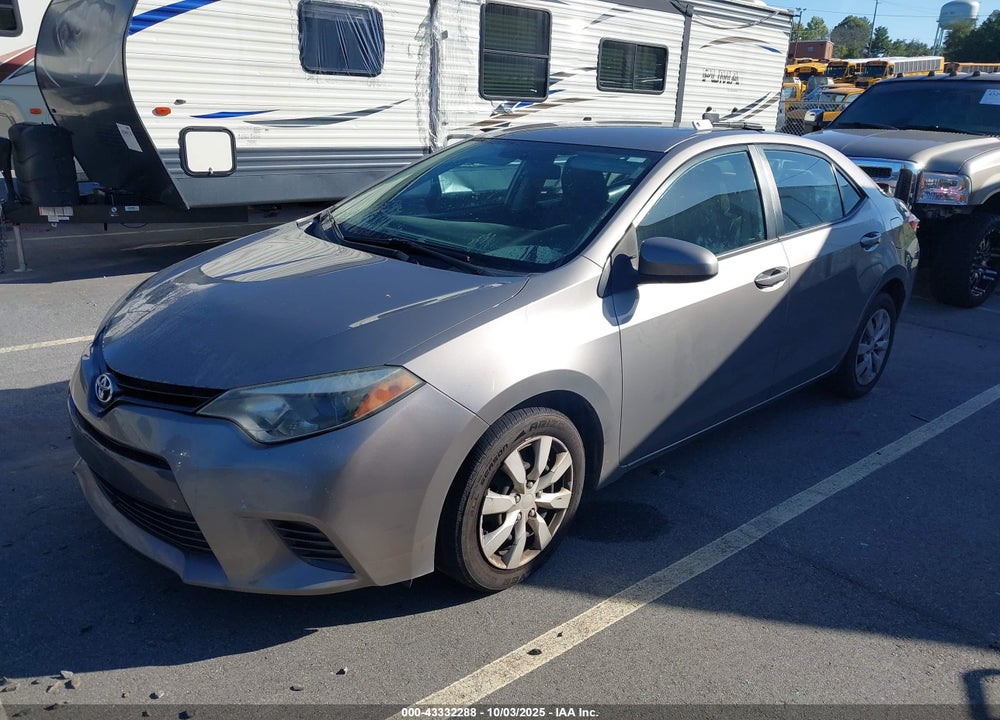 2016 TOYOTA COROLLA LE VIN: 2T1BURHE2GC684020