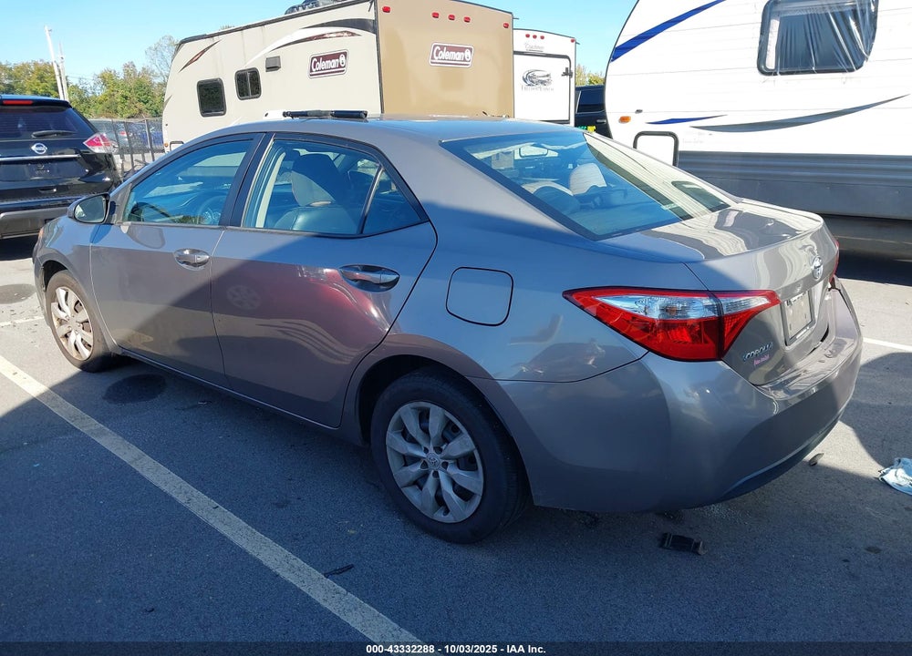 2016 TOYOTA COROLLA LE VIN: 2T1BURHE2GC684020