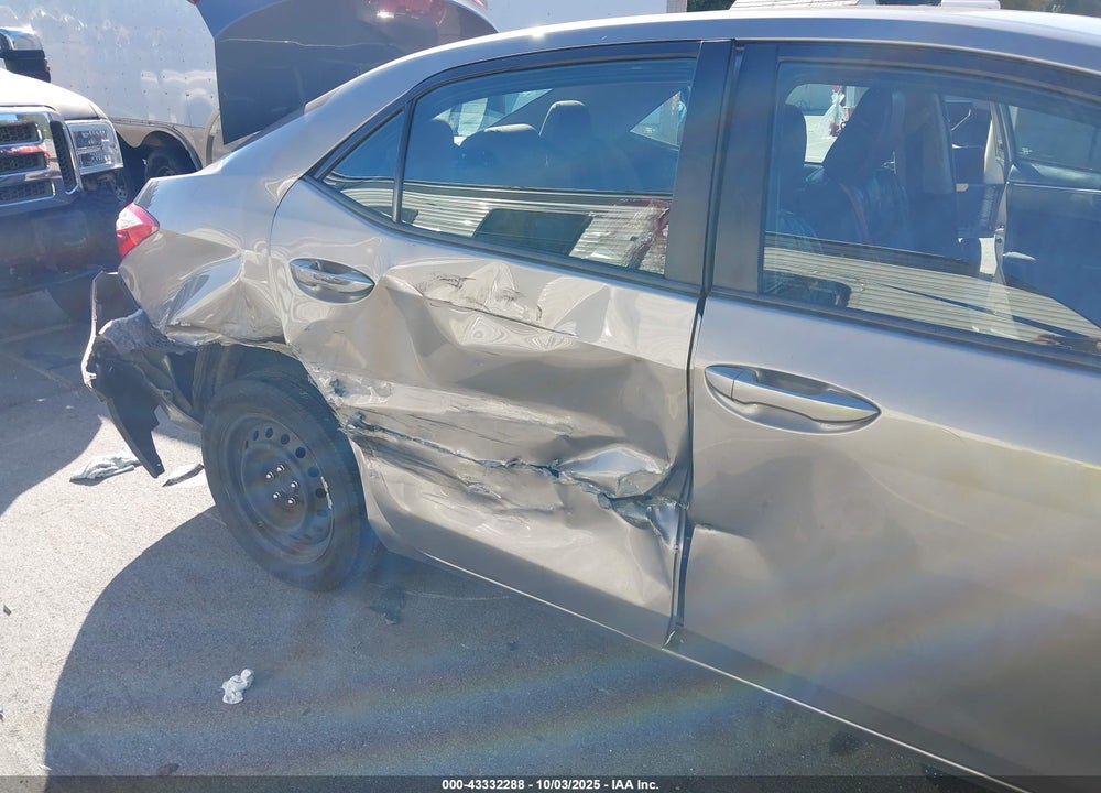 2016 TOYOTA COROLLA LE VIN: 2T1BURHE2GC684020