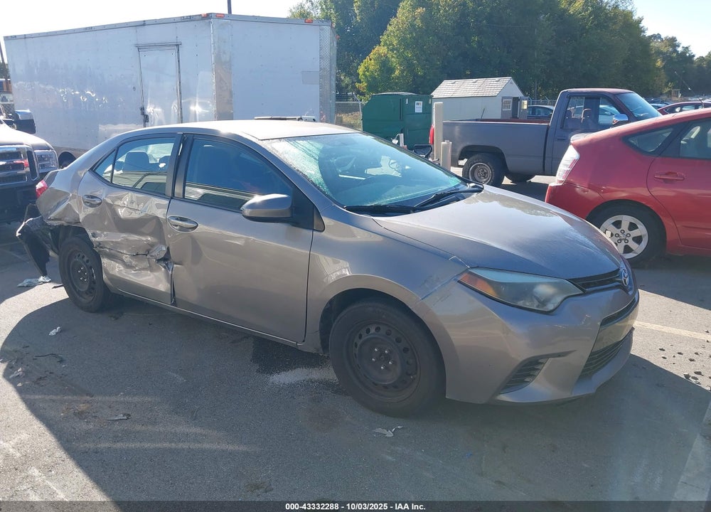 2016 TOYOTA COROLLA LE VIN: 2T1BURHE2GC684020