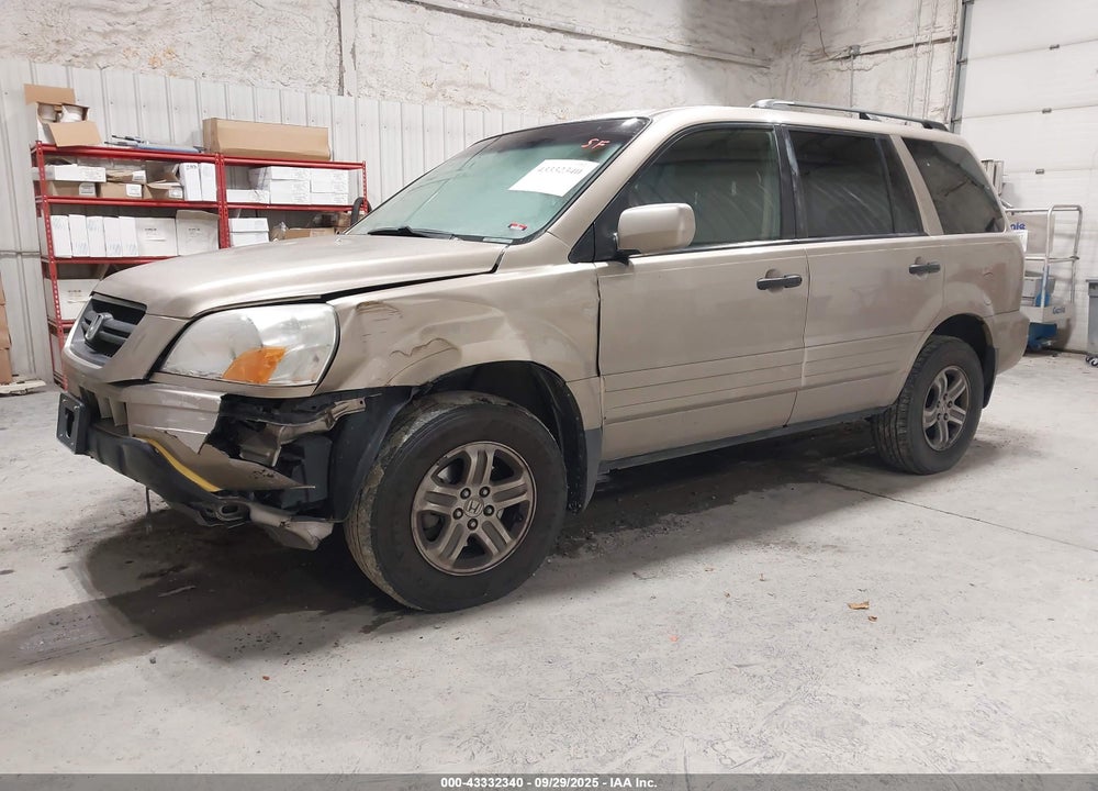 2005 HONDA PILOT EX VIN: 5FNYF18425B048932