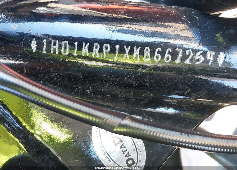 2019 HARLEY-DAVIDSON FLHXS VIN: 1HD1KRP1XKB667259