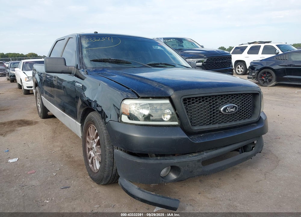 2007 FORD F-150 XLT VIN: 1FTRW12W17KC23756