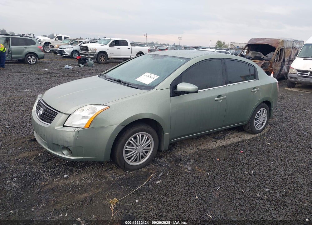 2008 NISSAN SENTRA 2.0S VIN: 3N1AB61E38L760842