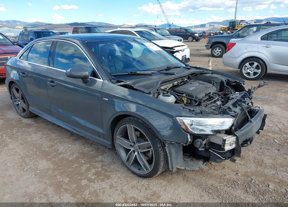 2017 AUDI A3 2.0T PREMIUM VIN: WAUJ8GFF4H1014326
