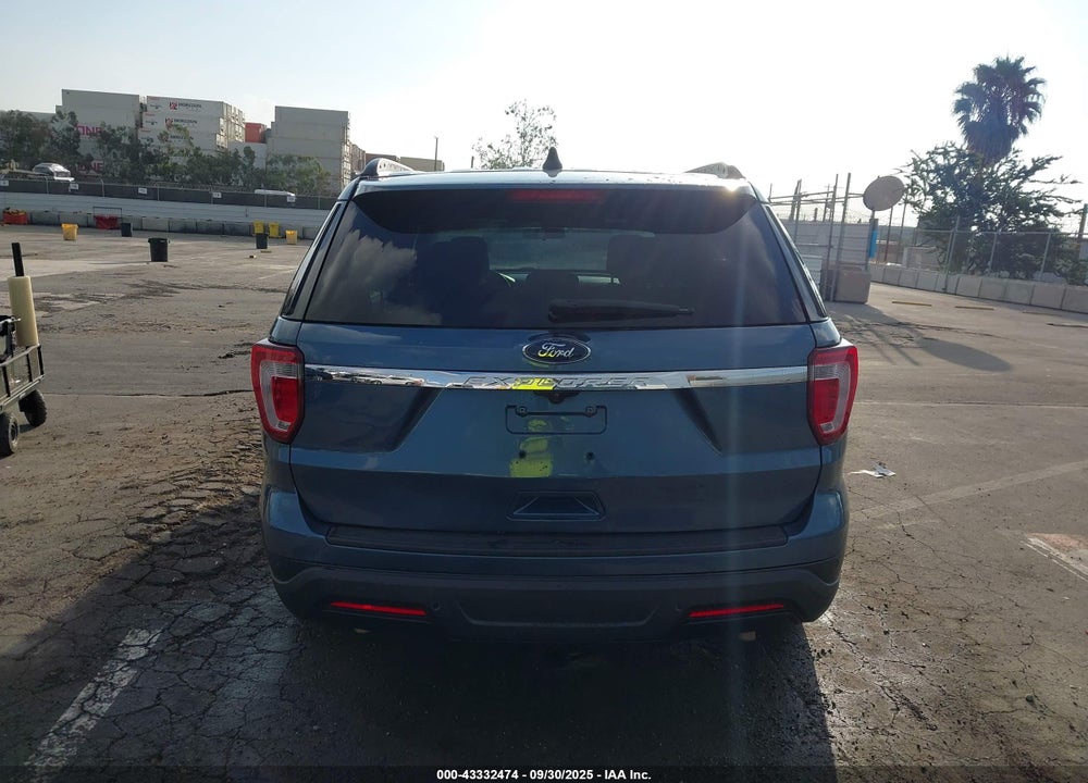 2018 FORD EXPLORER VIN: 1FM5K7B82JGA56585