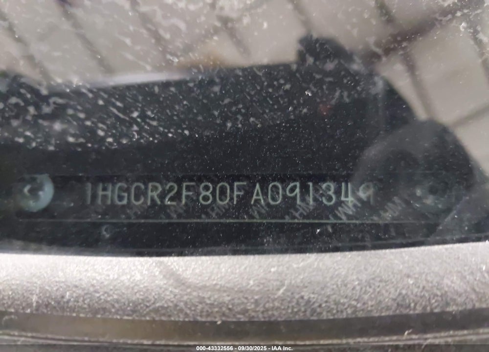 2015 HONDA ACCORD EX-L VIN: 1HGCR2F80FA091349