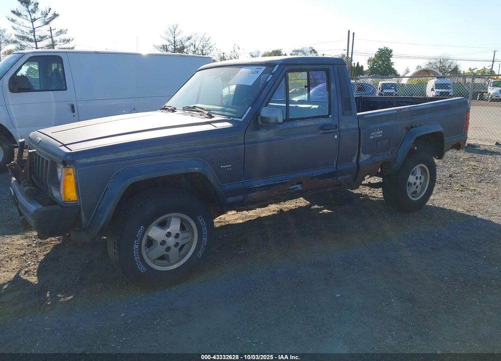 1988 JEEP COMANCHE PIONEER VIN: 1JTML63P3JT255969