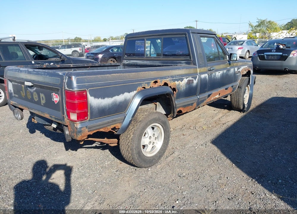 1988 JEEP COMANCHE PIONEER VIN: 1JTML63P3JT255969