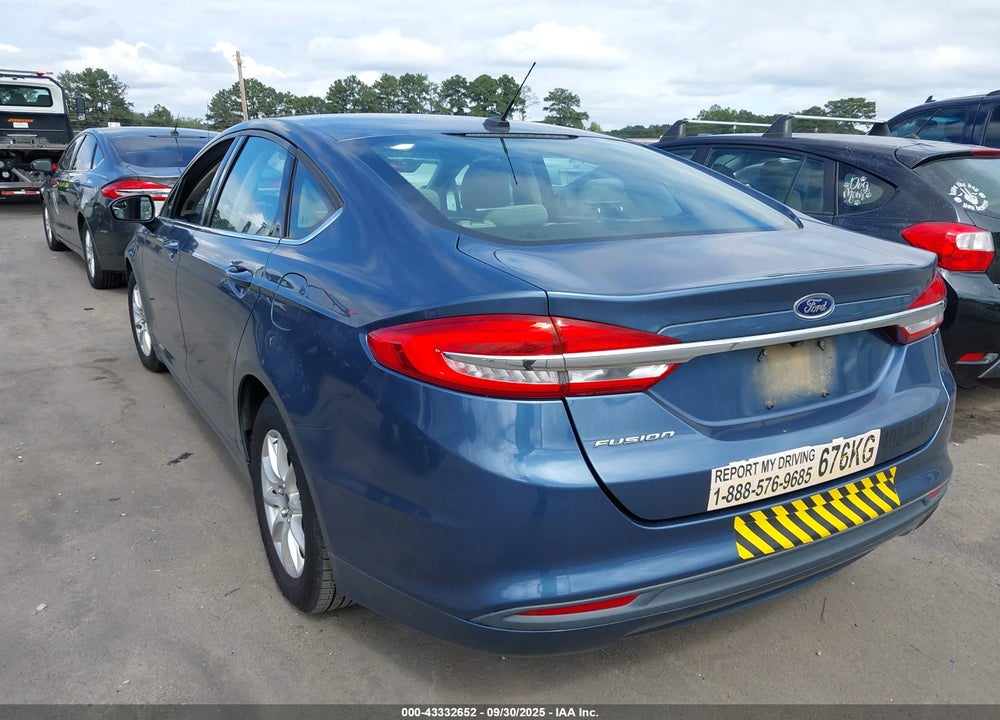 2018 FORD FUSION VIN: 3FA6P0G79JR273387